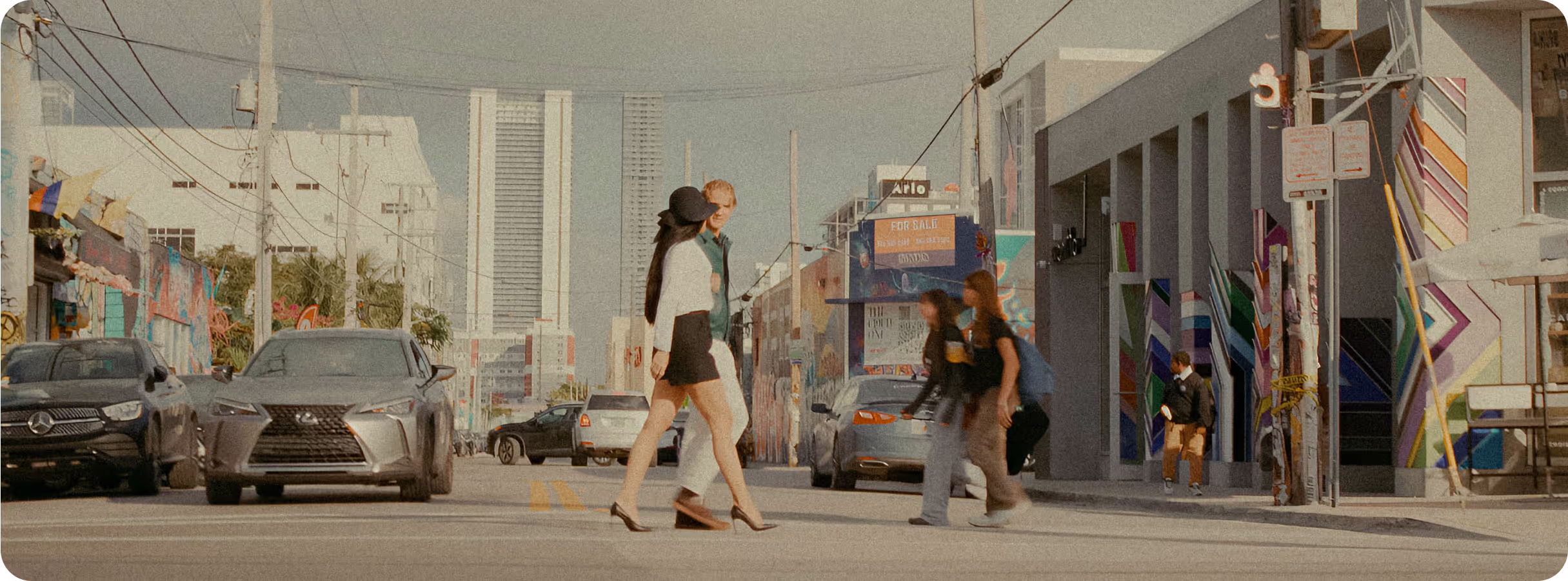 Couple on a date in South Florida