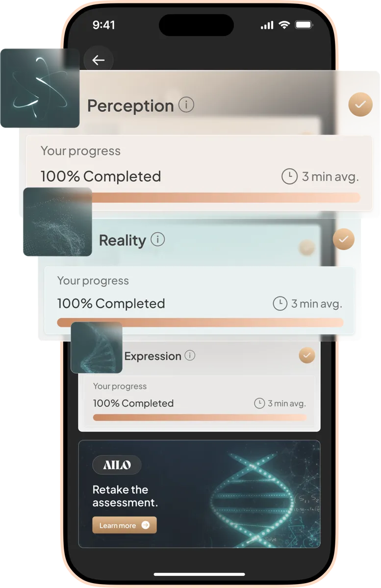AILO App - Science-based compatibility assessment for meaningful relationships